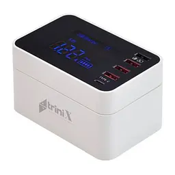 USB зарядний пристрій CDA33WQ TRINIX (42-00038) - мініатюра 2