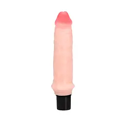Реалістичний вібратор The Realistic Cock Flesh тілесний 20 см - мініатюра 8