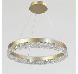 Світлодіодна люстра підвісна Artlight MD230327GD в кольорі золотий сатин, 53W - мініатюра 2