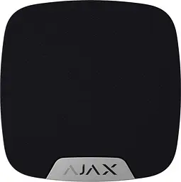 Сирена Ajax HomeSiren Black бездротова кімнатна (8681.11.BL1/34260.11.BL1)