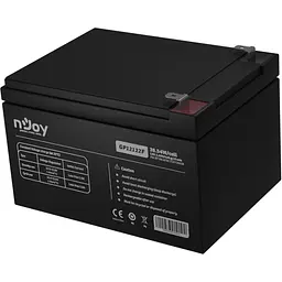 Акумуляторна батарея для ДБЖ Njoy AGM 12 V / 12 А*ч (GP12122F)