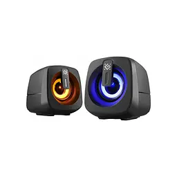 Акустична система Defender J1 LED USB, чорна (65961) - мініатюра 3