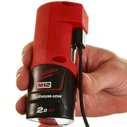Адаптер для акумуляторів MILWAUKEE, М12 USB - мініатюра 4