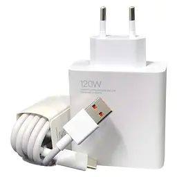 Зарядний пристрій Xiaomi 120W Charging Combo + кабель USB Type-C Cable MDY-13-EE - мініатюра 2