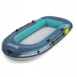 Надувний човен Bestway Hydro-Force Trek X3 61154, 294 × 137 см, 3-місний, для риболовлі та відпочинку, з веслами й насосом, до 360 кг - мініатюра 7