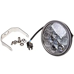 Додаткова LED фара Лідер 36W (3W x 12) 10-30V Ø 141x85 mm ближній та Далекий (55 36W) 1 шт. (2963) - мініатюра 2