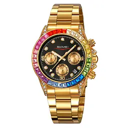 Жіночий наручний годинник 2352GDBK Gold-Black Skmei acs0029980