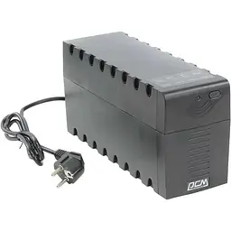 Джерело безперебійного живлення Powercom 800 ВА / 480 Вт / 7.2 А*ч (RPT-800AP Schuko) - мініатюра 3