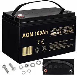 Акумулятор Volt Polska AGM VRLA 100Ah 12V (6AKUXAG100)