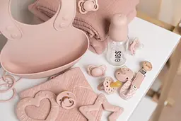 Прорізувач BIBS Baby Bitie Heart Blush для масажу ясен малюка - мініатюра 2