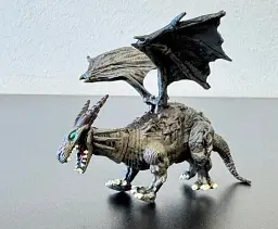 Фігурка дракона коричневого Dino Toys 56634, в коробці - мініатюра 6