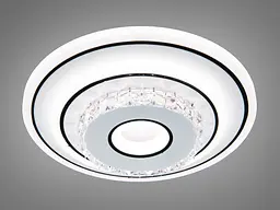 Світильник настінно-стельовий LED Diasha 2110, 33W, круглий, 20 см, акрил, смарт з пультом, сучасний стиль - мініатюра 2