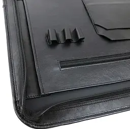 Папка шкіряна ділова Portfolio Port1022 Чорна - мініатюра 8