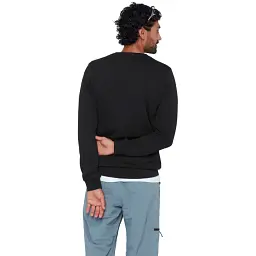 Світшот Mammut Core ML Crew Neck Vert M L black - мініатюра 4