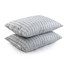Набір подушок Руно Grey Braid силіконових 50х70 см (К_Н310.52CM_Grey Braid) - мініатюра 5