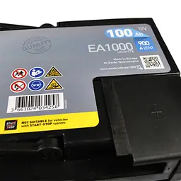 Акумулятор автомобільний EXIDE PREMIUM 100A (EA1000) - мініатюра 2