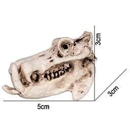 Декорація череп бегемота Terrario Hippo Skull 5x3x3см (533) - мініатюра 2