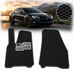Килимки в салон передні EVA для Tesla Model Y 2020- з підп'ятником 2 шт