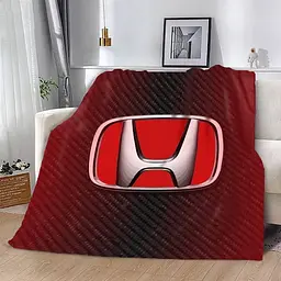 Плед плюшевий на подарунок 3D Honda №2 160х200 см
