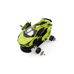 Конструктор RASTAR Lamborghini Sian 1:18 зелений 97400 - мініатюра 3