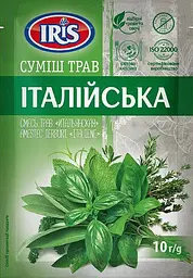 Приправа Iris Суміш трав Італійська 10 г