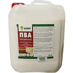 Клей будівельний ПВА OXIDOM КС, 10л