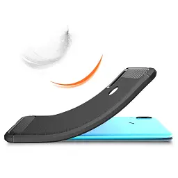 Чохол до мобільного телефона Laudtec для Huawei Y7 2019 Carbon Fiber (Black) (LT-HY72019B) - мініатюра 5
