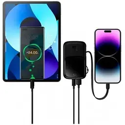 Акумулятор портативний Baseus QPow2 Digital Display PPQD4-20C 20000 mAh (P10055005112-00) - мініатюра 9