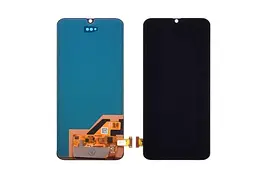 Дисплей для Samsung A405 Galaxy A40 2019 з чорним тачскрином