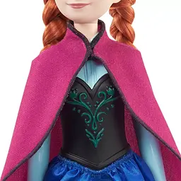 Лялька-принцеса Disney Frozen Анна, в накидці, 29,5 см (HLW49) - мініатюра 3