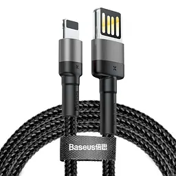 Кабель Baseus Cafule Cable (special edition) USB Lightning 1.5A 2M Grey+Black