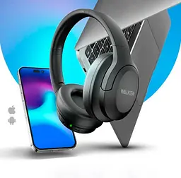 Навушники Bluetooth Stereo Walker WBT-75 Black UA - мініатюра 2
