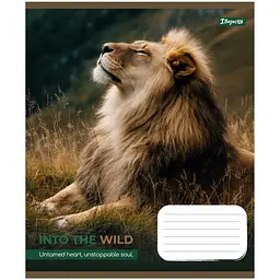 Зошит 1 Вересня учнівський Into the wild А5, 48 аркушів в лінійку (769131)  