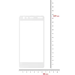 Захисне скло BeCover для Nokia 2 White (702167) - мініатюра 3