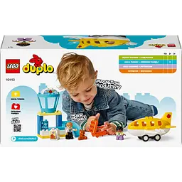 Конструктор LEGO DUPLO Town Уперше в аеропорту 23 деталі (10443) - мініатюра 3