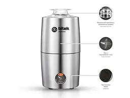 Електрична кавомолка BITEK BT-7120, 220 В, 1000 Вт - мініатюра 4