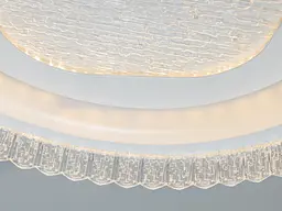 Стельова LED люстра в коридор Diasha WG5156/B WH, Ø48 см, 85 W - мініатюра 6