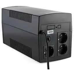 Пристрій безперебійного живлення Vinga LCD 1500VA plastic case (VPC-1500P) - мініатюра 8