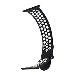 Ремінець Nike Sport Apple Watch 42/44/45/46/49 мм Black White L