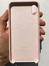 Оригінальний силіконовий чохол для iPhone XS Max Apple Silicone Case Pink MTFD2LL/A - мініатюра 4