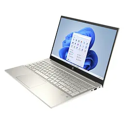 Ноутбук HP Pavilion 15-eg3012ua 15.6' FHD IPS AG, Intel i3-1315U, 16GB, F1024GB, UMA, DOS, золотистий (826T6EA) - мініатюра 2