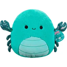 М'яка іграшка Squishmallows Скорпіон Карпіо 30 см бірюзова (SQCR06761) - мініатюра 6