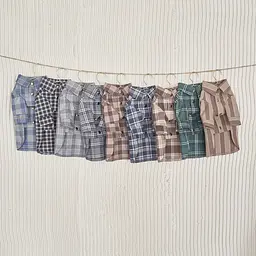 Сорочка картата для собак світло-сіра XXS (довжина спинки 25-29см) - мініатюра 4