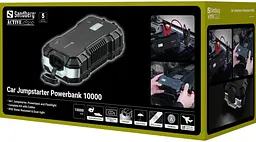 Автомобільний Jump Starter 10000mAh 18W USB-C, USB-A, ліхтар 2W Sandberg - мініатюра 6