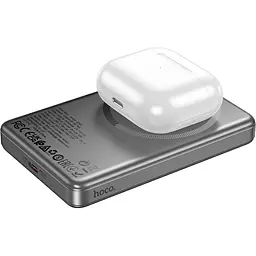 Зовнішній акумулятор Hoco Q26A Joy MagSafe 10000 mAh 20W Metal Gray [117332] - мініатюра 3