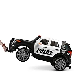 Дитячий електромобіль Джип Bambi M 3259EBLR-1-2, р/у, Чорно-білий - мініатюра 4