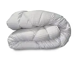 Ковдра зимова Leleka-Textile Біла лінія полуторна 140х205 - мініатюра 2