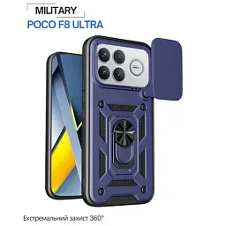 Чохол до мобільного телефона BeCover Military Poco F8 Ultra Blue (715405) - мініатюра 5