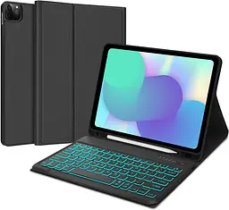 Чохол-клавіатура для 13-дюймового iPad Air (M2, 2024) та iPad Pro 12,9 (6ª 2022/5ª 2021/4ª 2020/3ª 2018), знімна клавіатура
