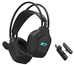 Ігрова гарнітура A4Tech A4-Tech XR-200 Black (XR-200 (Black)) - мініатюра 2